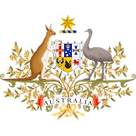 オーストラリアの紋章-Coat of Arms of Australia- ロゴTシャツ