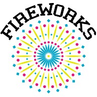 商品詳細 Fireworks 花火 黒ロゴ Tシャツ Pure Color Print デニム デザインtシャツ通販clubt