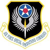 AIR FORCE SPECIAL OPERATIONS COMMAND AFSOC-米国空軍 特殊作戦コマンド-ロゴ長袖Tシャツ