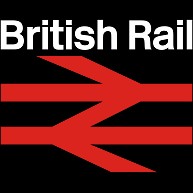 BRITISH RAIL-ブリティッシュレール-赤ラインロゴ白文字あり