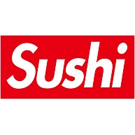 Sushi-寿司-赤BOXロゴパーカー