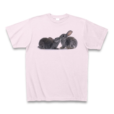 うさぎのキス デザインの全アイテム デザインtシャツ通販clubt