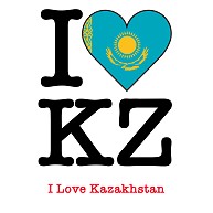 商品詳細 カザフスタンの国旗をハート型にデザインしたアイラブカザフスタン カザフスタン を愛してる 長袖tシャツ ホワイト デザインtシャツ通販clubt