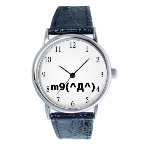 商品詳細 M9 D ﾌﾟｷﾞｬｰ 顔文字 ａａグッズ 腕時計 数字 デザインtシャツ通販clubt