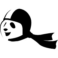 PANDA FACE (hero helmet)