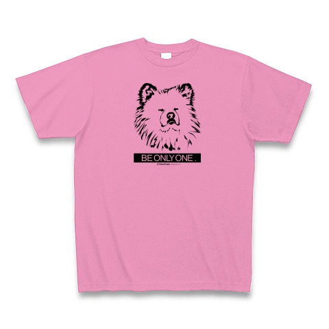 ブサかわ人気犬“わさお”シリアス顔｜Tシャツ｜ピンク