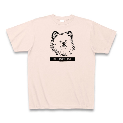 ブサかわ人気犬“わさお”シリアス顔｜Tシャツ｜ライトピンク