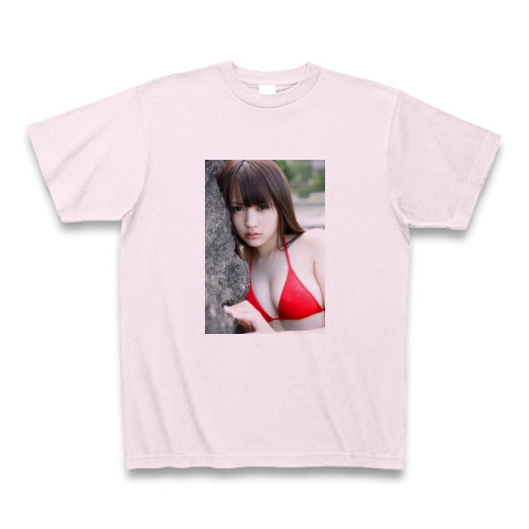 商品詳細 赤い水着の美少女 Tシャツ ピーチ デザインtシャツ通販clubt