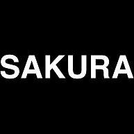 Sakura 横文字ロゴtシャツ 白文字 デザインの全アイテム デザインtシャツ通販clubt