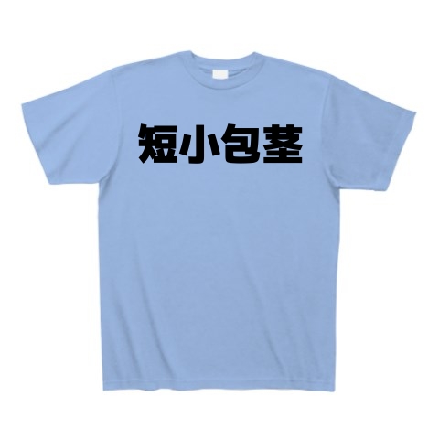 商品詳細 短小包茎 横文字ロゴ Tシャツ Pure Color Print サックス デザインtシャツ通販clubt