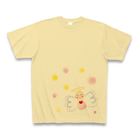 商品詳細 かわいい天使のイラスト Tシャツ ナチュラル デザインtシャツ通販clubt