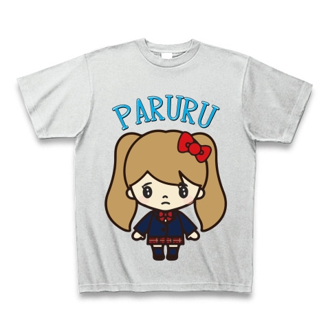 商品詳細 Akb48島崎遥香推しメン イラスト Tシャツ Pure Color Print アッシュ デザインtシャツ通販clubt