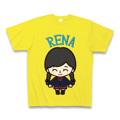 商品詳細 Ske48松井玲奈推しメン イラスト Ver002 Tシャツ Pure Color Print デイジー デザインtシャツ通販clubt