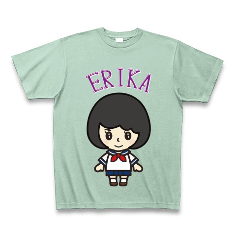 商品詳細 乃木坂46生田絵梨花推しメン イラスト Ver003 Tシャツ Pure Color Print アイスグリーン デザインtシャツ通販clubt