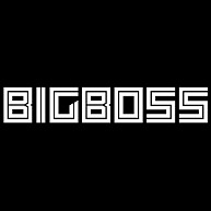 「BIG BOSS」新ロゴ フォント 白文字