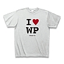 I LOVE WP Tシャツ(アッシュ)