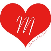 イニシャル M Red デザインの全アイテム デザインtシャツ通販clubt
