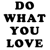 DO WHAT YOU LOVE｜ラグランTシャツ｜ホワイト×レッド