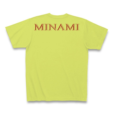 MINAMI｜Tシャツ｜ライトグリーン