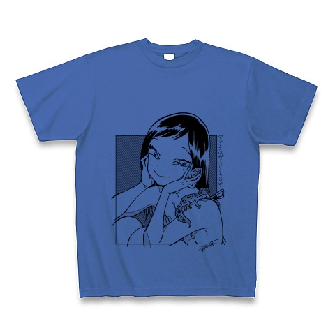 商品詳細 マドンナはガラスケースの中 Tシャツ Tシャツ ミディアムブルー デザインtシャツ通販clubt
