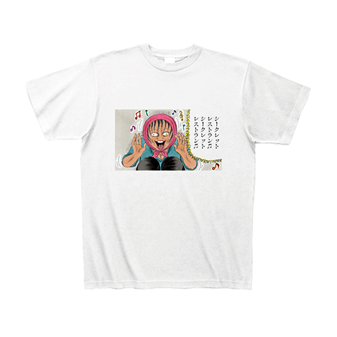 商品詳細 ウヒョッ 東京都北区赤羽 ペイティさん シークレットレストラン Tシャツ ホワイト Tシャツ ホワイト デザインtシャツ通販clubt