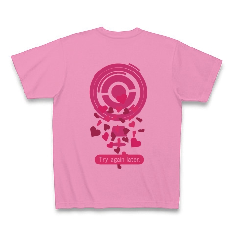 商品詳細 乳首ポケストップ まわしすぎ 英語 Tシャツ ピンク デザインtシャツ通販clubt