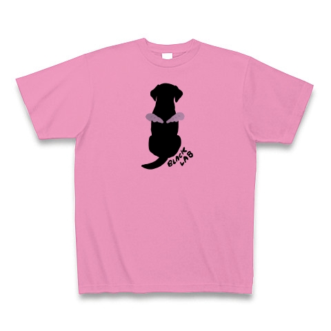羽根を持つブラックラブ｜Tシャツ｜ピンク