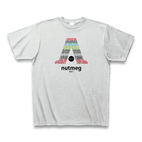 商品詳細 サッカー股抜き Nutmeg カラー Tシャツ アッシュ デザインtシャツ通販clubt