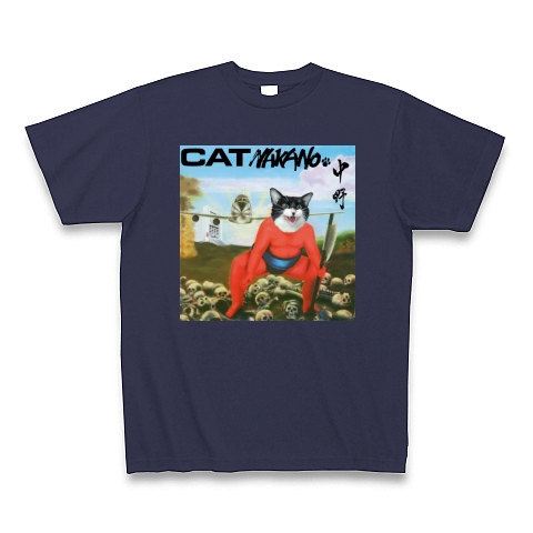 CAT｜Tシャツ Pure Color Print｜メトロブルー