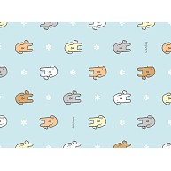 たれ耳わんこ ブランケット