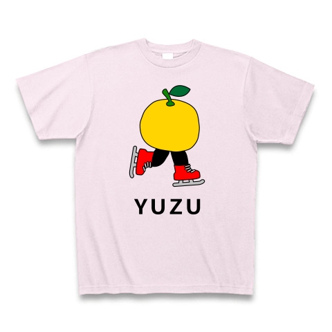 スケーターYUZU｜Tシャツ Pure Color Print｜ピーチ