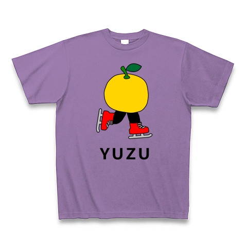 スケーターYUZU｜Tシャツ Pure Color Print｜ライトパープル