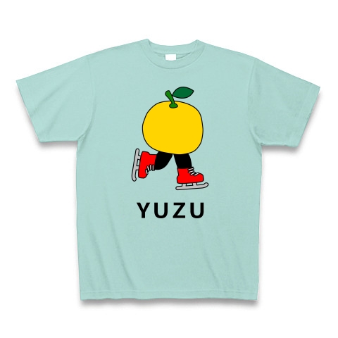スケーターYUZU｜Tシャツ Pure Color Print｜アクア