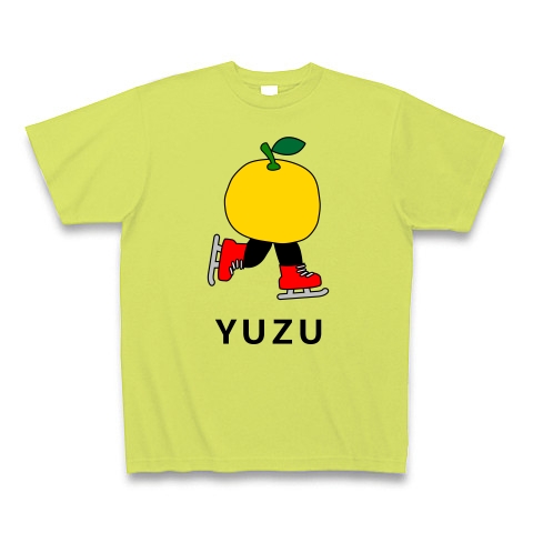 スケーターYUZU｜Tシャツ Pure Color Print｜ライトグリーン
