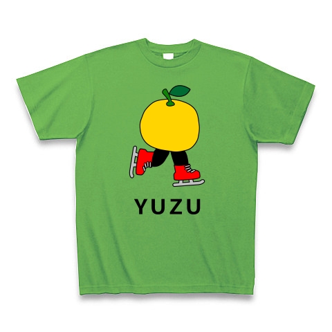 スケーターYUZU｜Tシャツ Pure Color Print｜ブライトグリーン