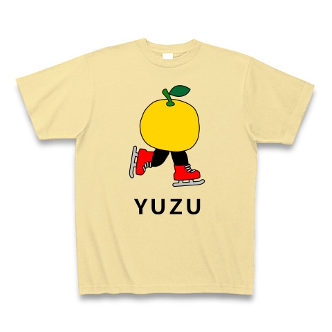 スケーターYUZU｜Tシャツ Pure Color Print｜ナチュラル