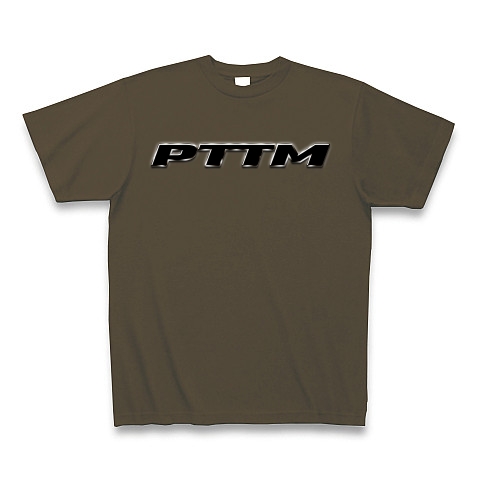 New PTTM graphic｜Tシャツ Pure Color Print｜オリーブ