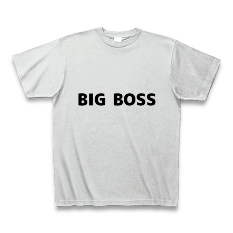 BIG BOSS｜Tシャツ｜アッシュ