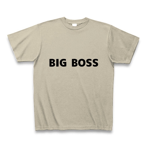 BIG BOSS｜Tシャツ｜シルバーグレー