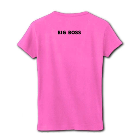 BIG BOSS｜レディースTシャツ｜ピンク