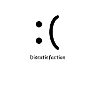 商品詳細 海外絵文字 Dissatisfaction トレーナー ライトブルー デザインtシャツ通販clubt