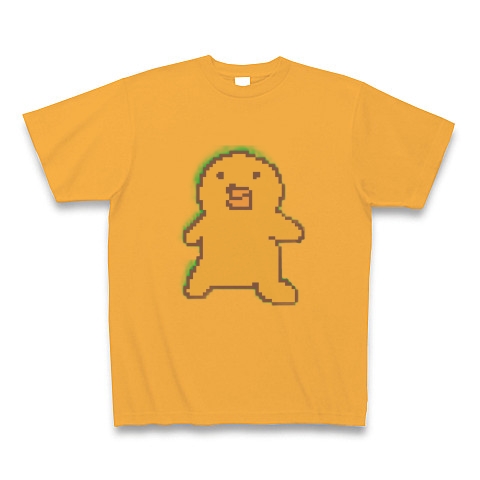 商品詳細 キャラクター たらこ唇 かわいい ドット 生き物 Tシャツ コーラルオレンジ デザインtシャツ通販clubt