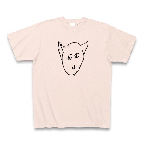 商品詳細 98歳のおばあちゃんが書いた謎のキャラクター Tシャツ ライトピンク デザインtシャツ通販clubt