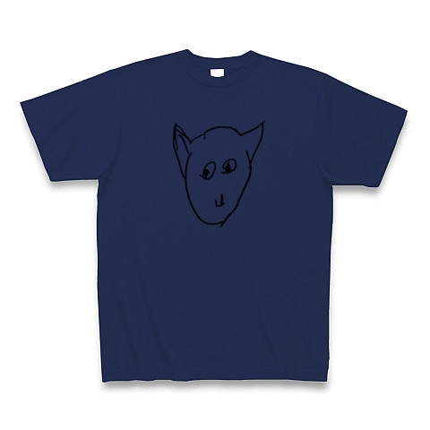 商品詳細 98歳のおばあちゃんが書いた謎のキャラクター Tシャツ ジャパンブルー デザインtシャツ通販clubt