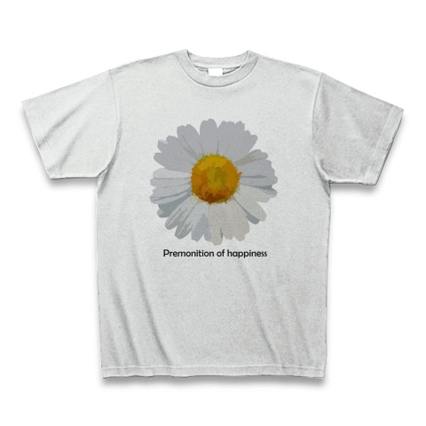 商品詳細 花のイラスト かわいい花 デイジー Tシャツ アッシュ デザインtシャツ通販clubt