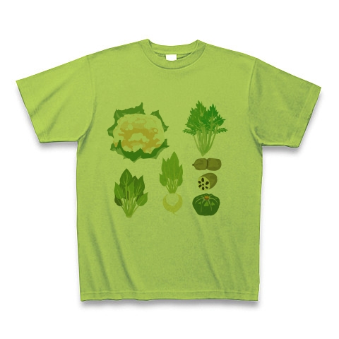 商品詳細 冬野菜イラストグッズ２ 果物 お野菜シリーズ Tシャツ ライム デザインtシャツ通販clubt