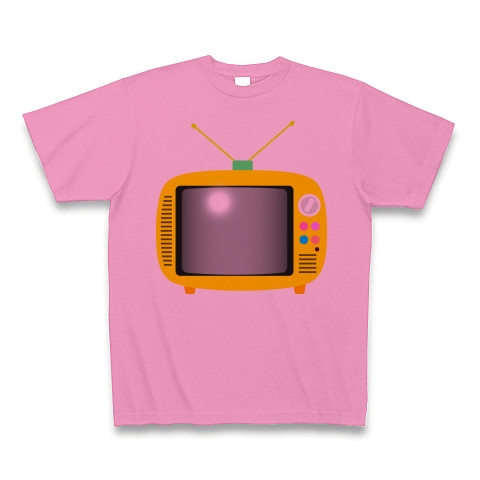 レトロで可愛いポータブルテレビのイラスト 画面オフ デザインの全アイテム デザインtシャツ通販clubt