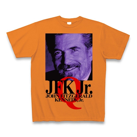 商品詳細 Jfk Jr Iii Tシャツ Pure Color Print オレンジ デザインtシャツ通販clubt