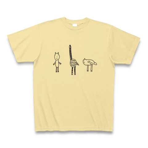 商品詳細 なかよし 3匹組 Pimatty Zoo Tシャツ ナチュラル デザインtシャツ通販clubt