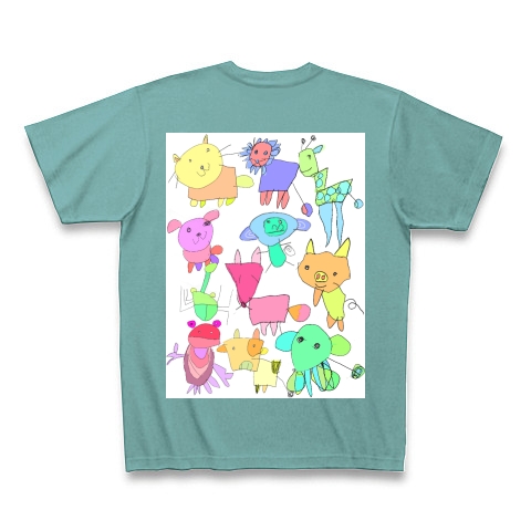 商品詳細 シュールでキュートなアニマル集合手書きイラスト Tシャツ Pure Color Print ミント デザインtシャツ通販clubt 商品詳細 シュールでキュートなアニマル集合手書きイラスト Tシャツ Pure Color Print ミント デザインtシャツ通販clubt